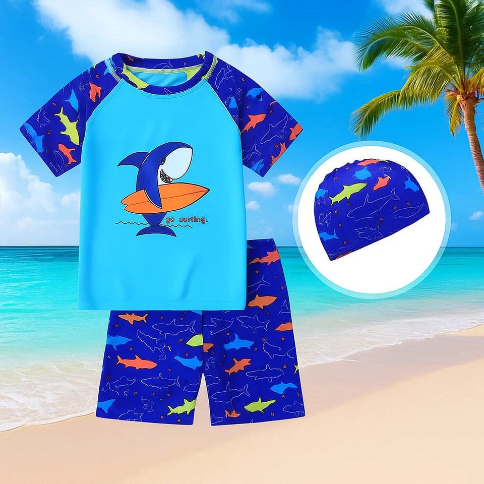 AquaFun – Ademend & Veilig – Kinder Zwemset met UPF-bescherming