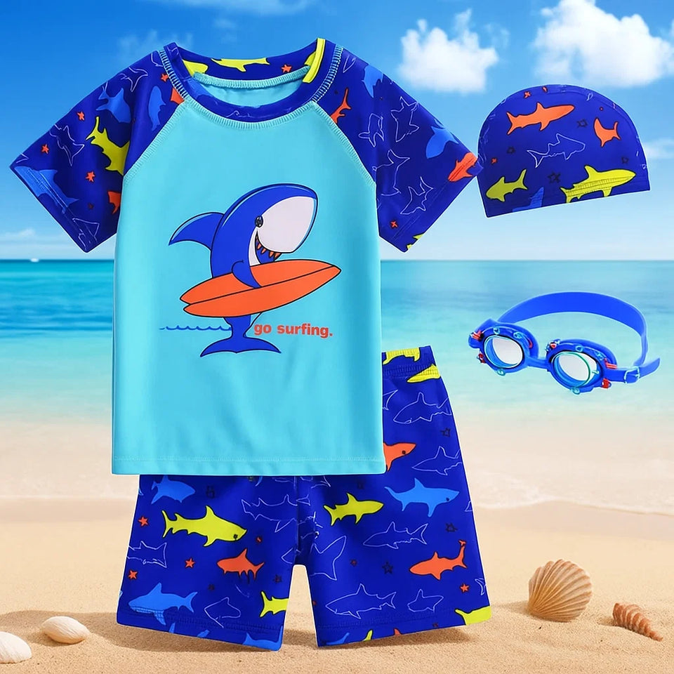 AquaFun – Ademend & Veilig – Kinder Zwemset met UPF-bescherming