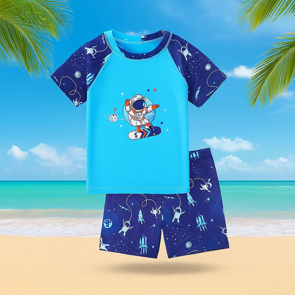 AquaFun – Ademend & Veilig – Kinder Zwemset met UPF-bescherming