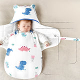 SnuggleBear – Comfort & Gemak – Katoenen babywikkeldeken voor inbakering