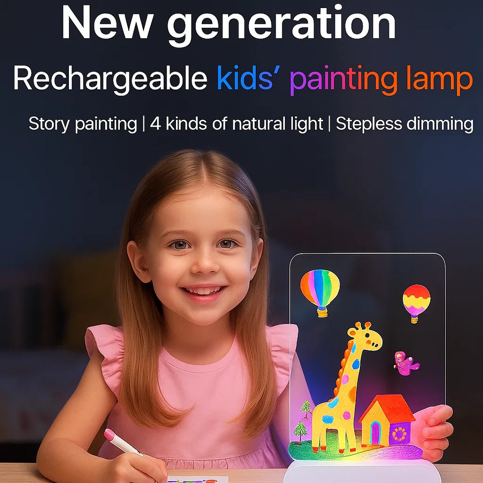 DrawingLight - Verlichte Fantasieën - Tekenbord met LED