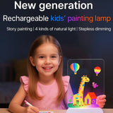 DrawingLight - Verlichte Fantasieën - Tekenbord met LED