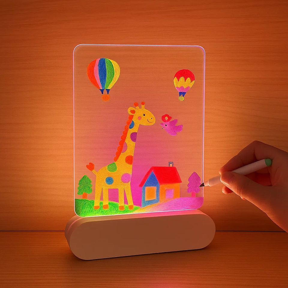 DrawingLight - Verlichte Fantasieën - Tekenbord met LED
