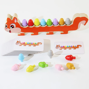 Sensory Color Sticks™ – Kleuren & Dieren – Kleuren Sorteer Spel