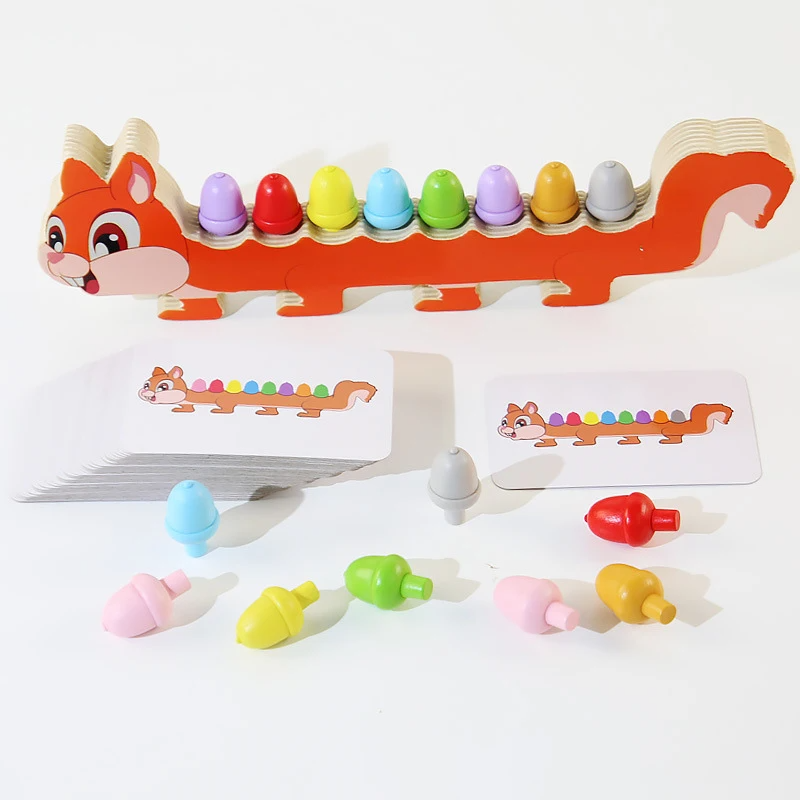 Sensory Color Sticks™ – Kleuren & Dieren – Kleuren Sorteer Spel
