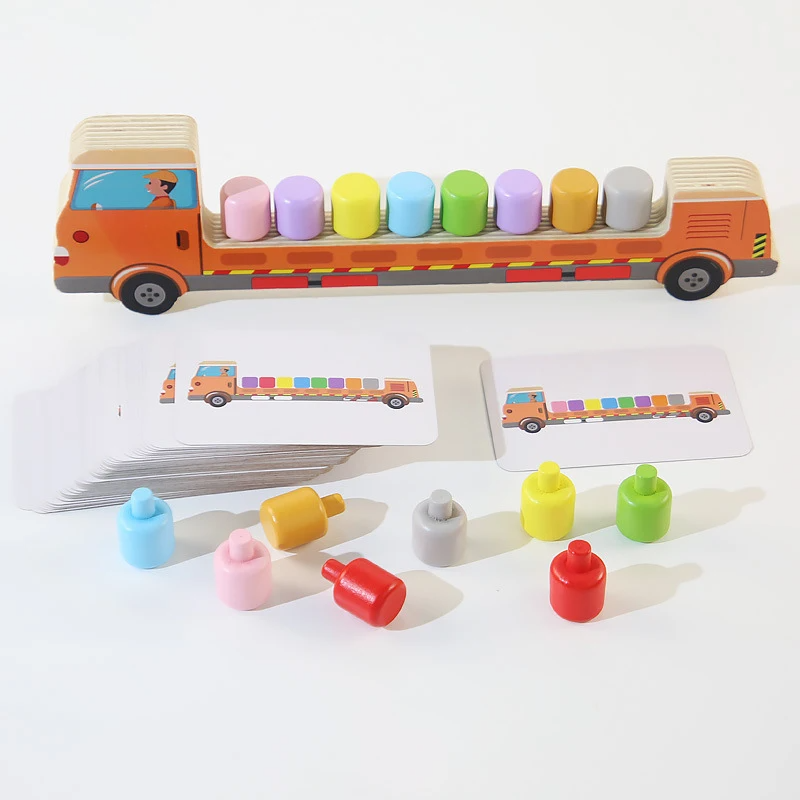 Sensory Color Sticks™ – Kleuren & Dieren – Kleuren Sorteer Spel