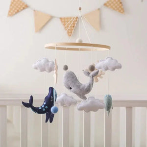 LittleNest – Natuurlijke Rust – Houten Babymobiel