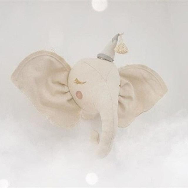 PlayNest – Zacht & Educatief – Pluche Dierenwanddecoratie