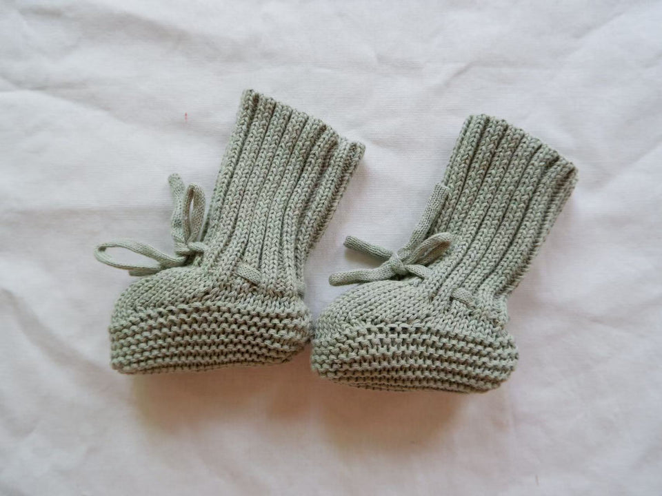 Mini Fashion™ - Warm & Stijlvol - Gebreide Babyslofjes