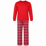 HolidayMatch – Warm & Comfortabel – Familie Kerstpyjama met Ruitjesprint