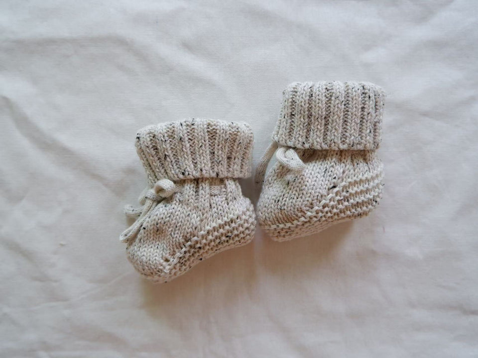 Mini Fashion™ - Warm & Stijlvol - Gebreide Babyslofjes