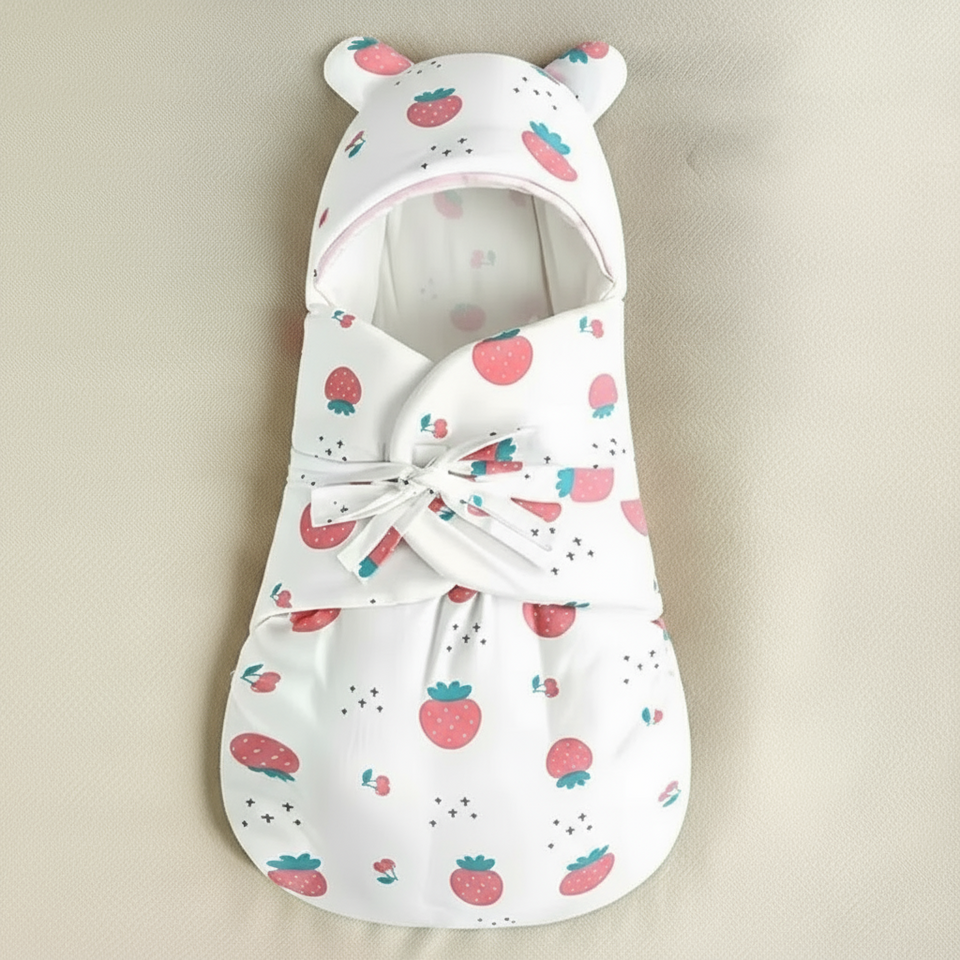 SnuggleBear – Comfort & Gemak – Katoenen babywikkeldeken voor inbakering