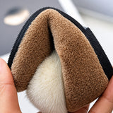 SoftSteps –  Warm & Zacht – Meisjes Schoentjes met Pluche Pompon