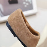 SoftSteps –  Warm & Zacht – Meisjes Schoentjes met Pluche Pompon