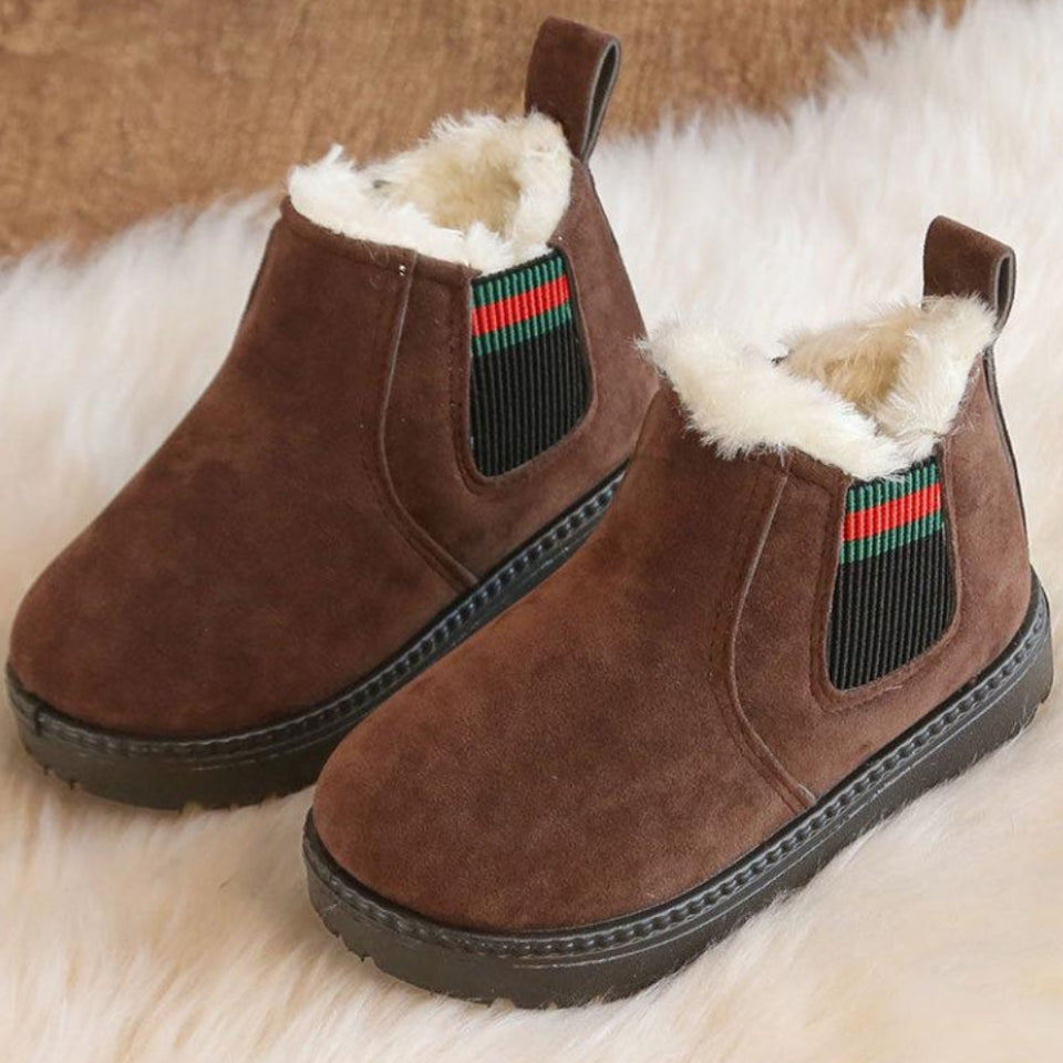 SnowySteps – Warm & Zacht – Baby Winterlaarsjes met Pluche Voering