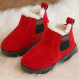 SnowySteps – Warm & Zacht – Baby Winterlaarsjes met Pluche Voering