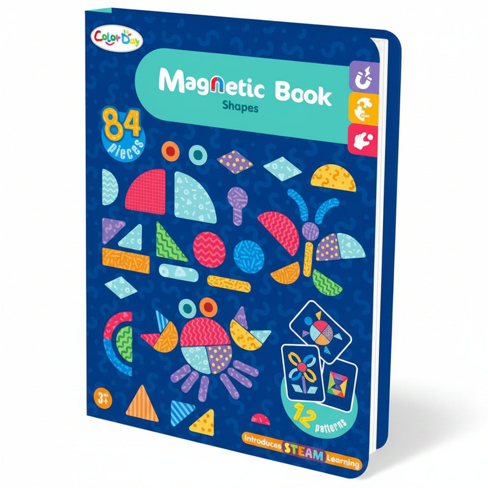 MagniPlay – Educatief & Creatief – Magnetisch Puzzelboek