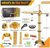 CranePro – Interactief & Realistisch – RC Torenkraan Speelgoed