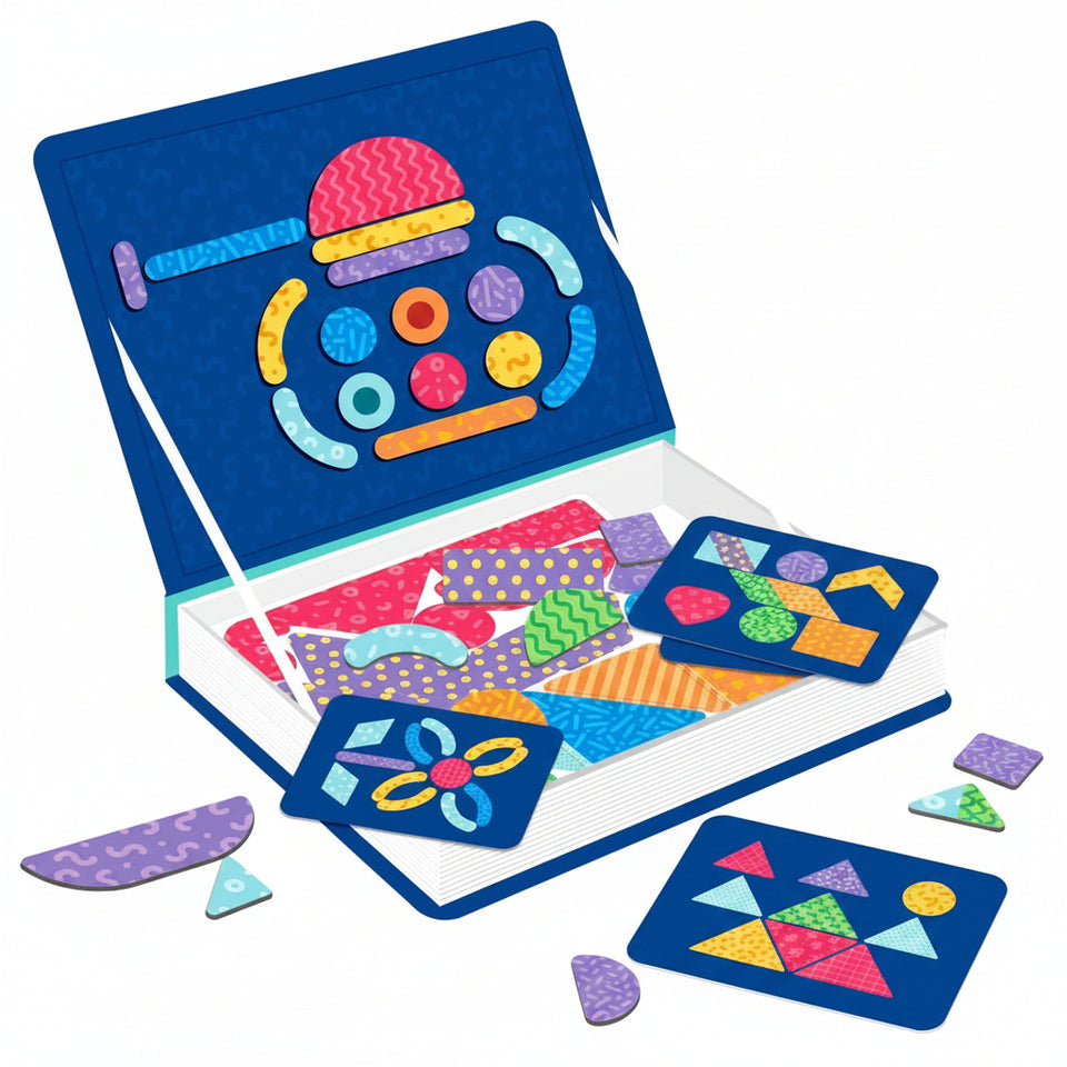 MagniPlay – Educatief & Creatief – Magnetisch Puzzelboek
