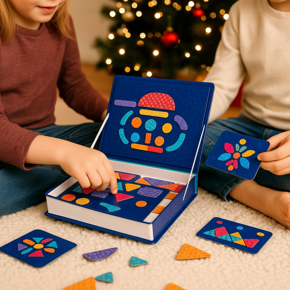 MagniPlay – Educatief & Creatief – Magnetisch Puzzelboek