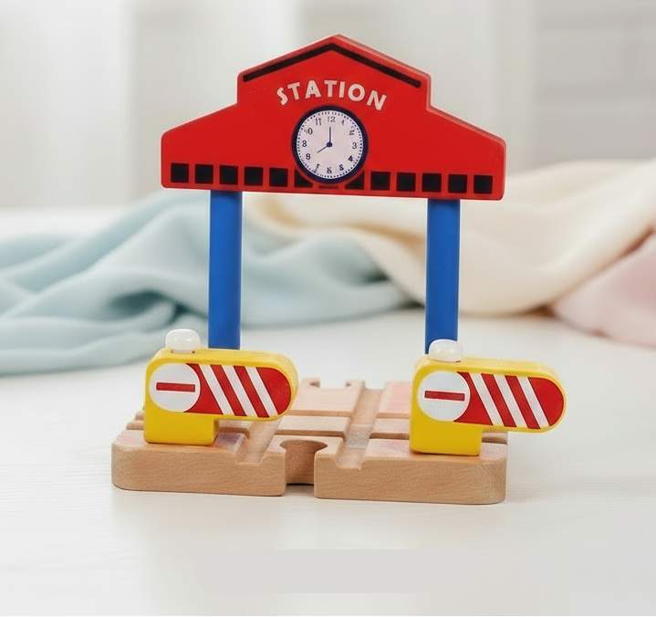Woods – Stijlvol & Educatief – Houten Openbaar Vervoer Speelset