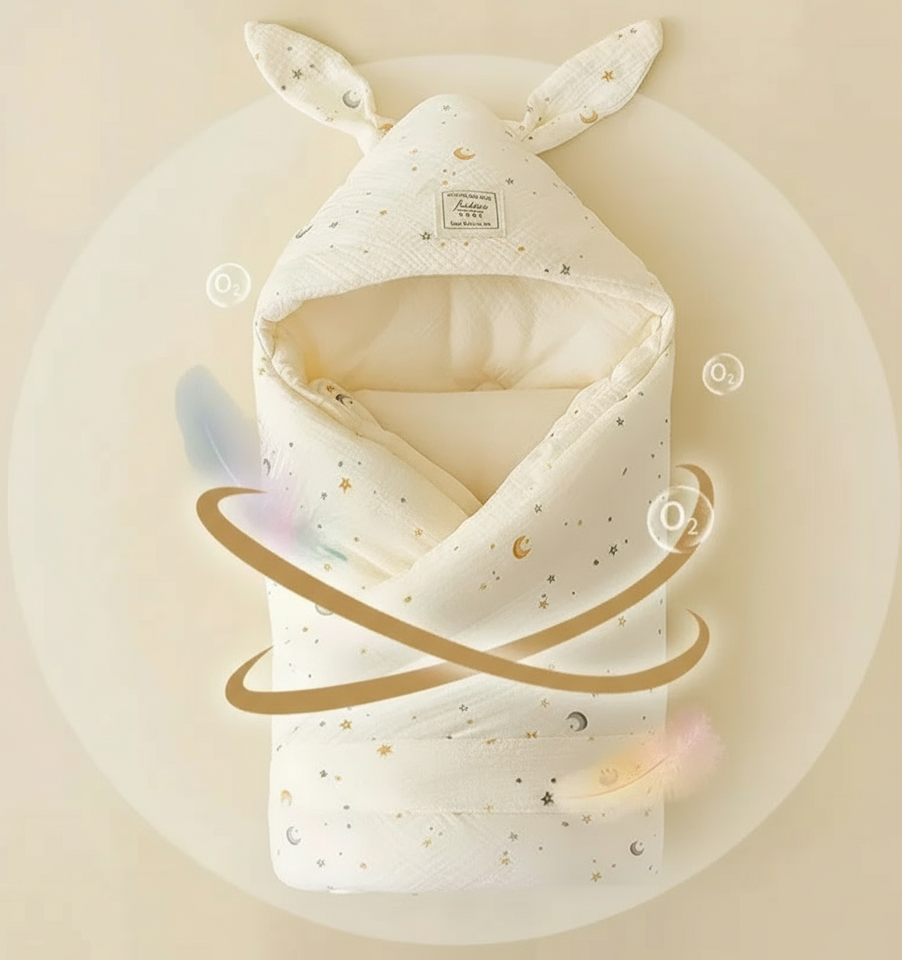 SnuggleBear – Geborgenheid & Comfort - Inbaker wikkeldeken