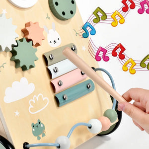 LearnWalker – Creatief & Educatief – Montessori Loopwagen