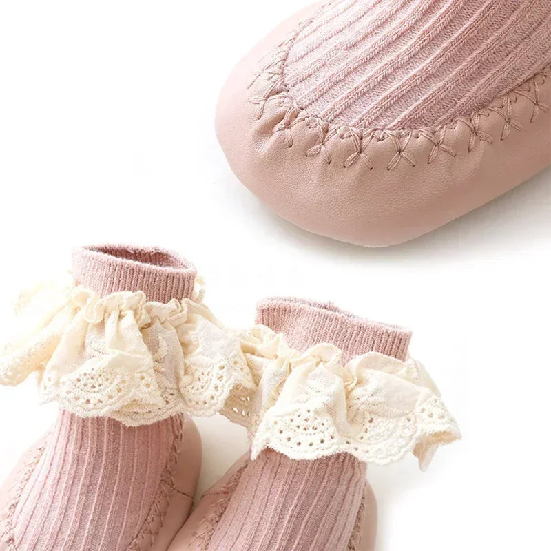 Mini Fashion™ - Schattig & Veilig - Baby Sokschoentjes