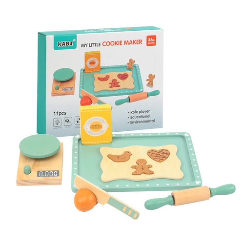 Woods™ - Stimuleer Creativiteit & Vaardigheden - Houten Speelkeuken Set
