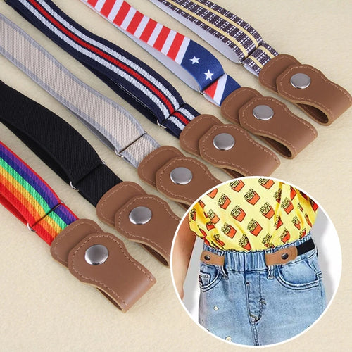 Mini Fashion™ - Past Altijd - Elastische Riem voor Kinderen