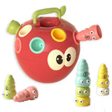 Tiny Sorter™ – Slim Stapelen – Appel & Worm spel