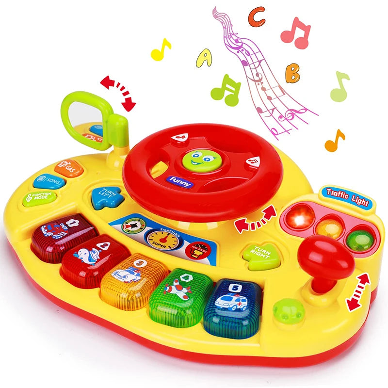 DriveWheel – Interactive & Educational – Toetsenbord & Stuurwiel