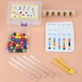 Tube Clip Beads™ - Slim Denkspel - Kleur & Motoriek Spel