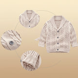 CozyCub – Comfortabel & Modieus – Gebreide Kinder Cardigan Sweater