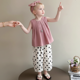 Sleeveless Tops & Pants – Zacht & Stijlvol – Kinder Kleding Zomer Set