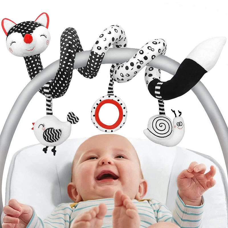 Baby Spiral Toy™ - Autostoel & Kinderwagen Speelgoed