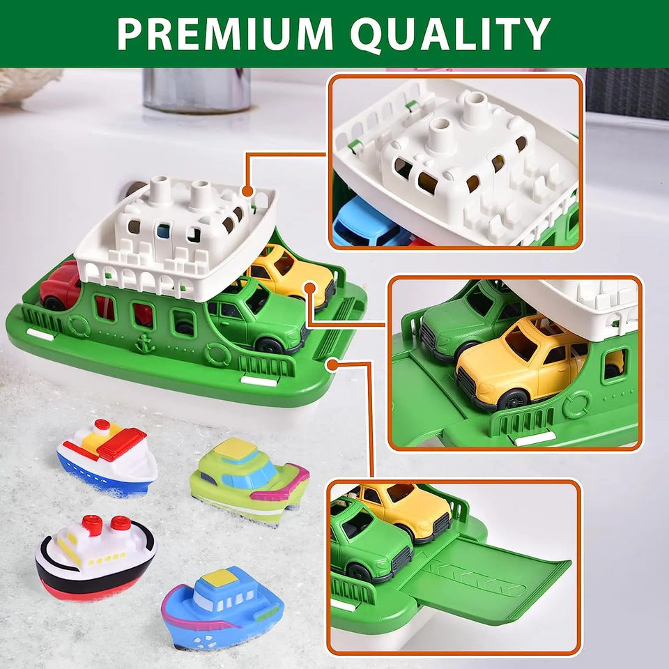 Mini Ferry™ - Spetter & Speelpret - Waterspeelgoed Boot