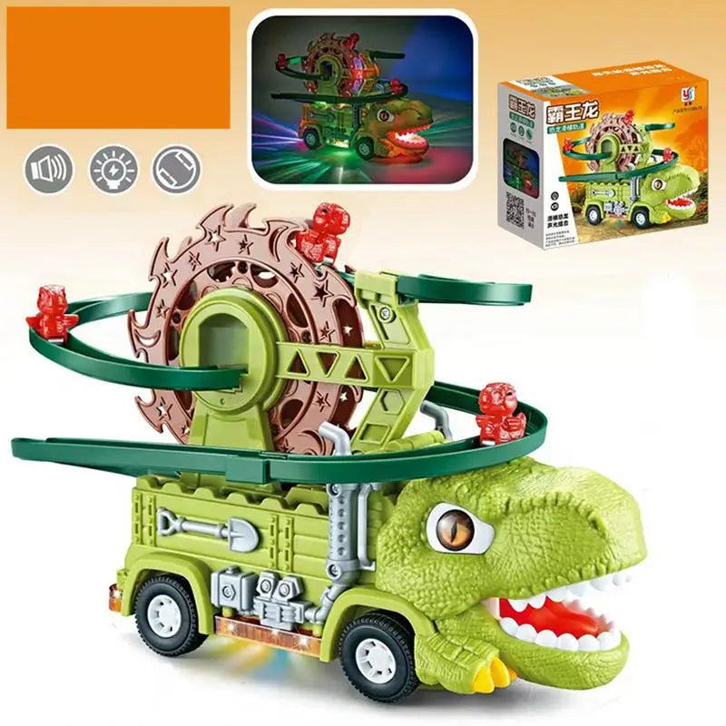 Dino Slide Truck™ - klimmen en racen met dino’s! - Dinosaurus Truck