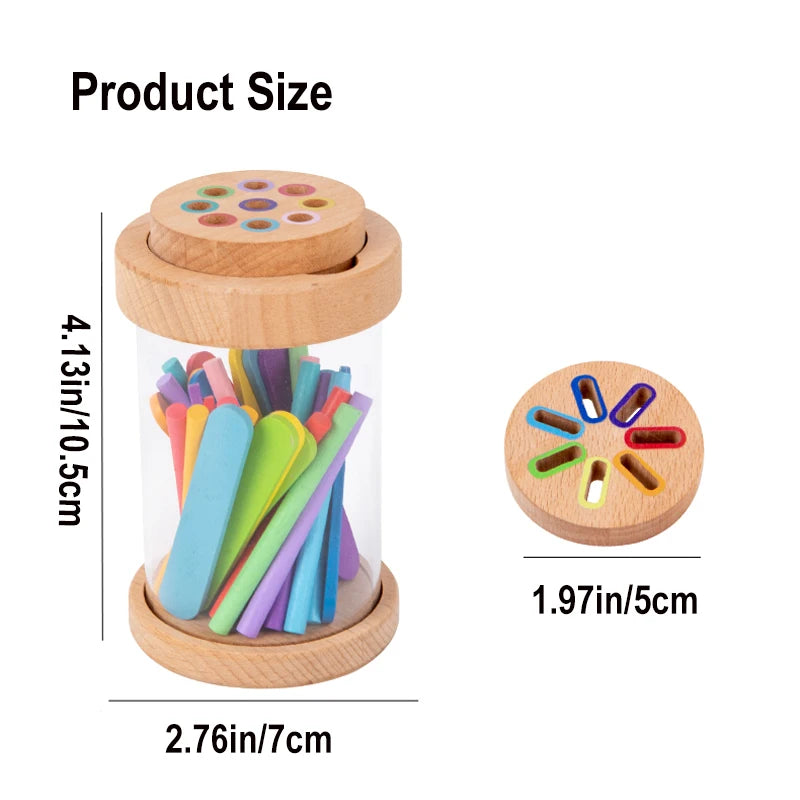 Woods™ - Educatief & Creatief - Kleur Sorteerspel