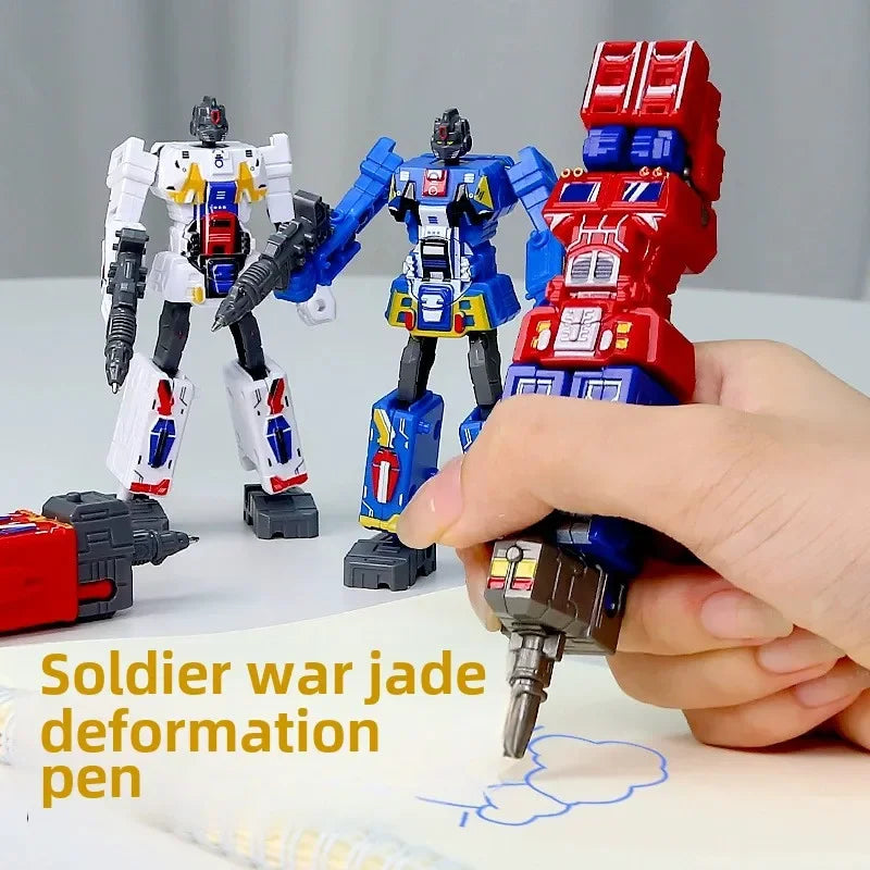 Flip Droid - Tekenen of Transformeren - Transformeerbare Robot Pen