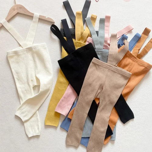 Mini Fashion™ - Zacht & Comfortabel - Kinder Legging met Bretels