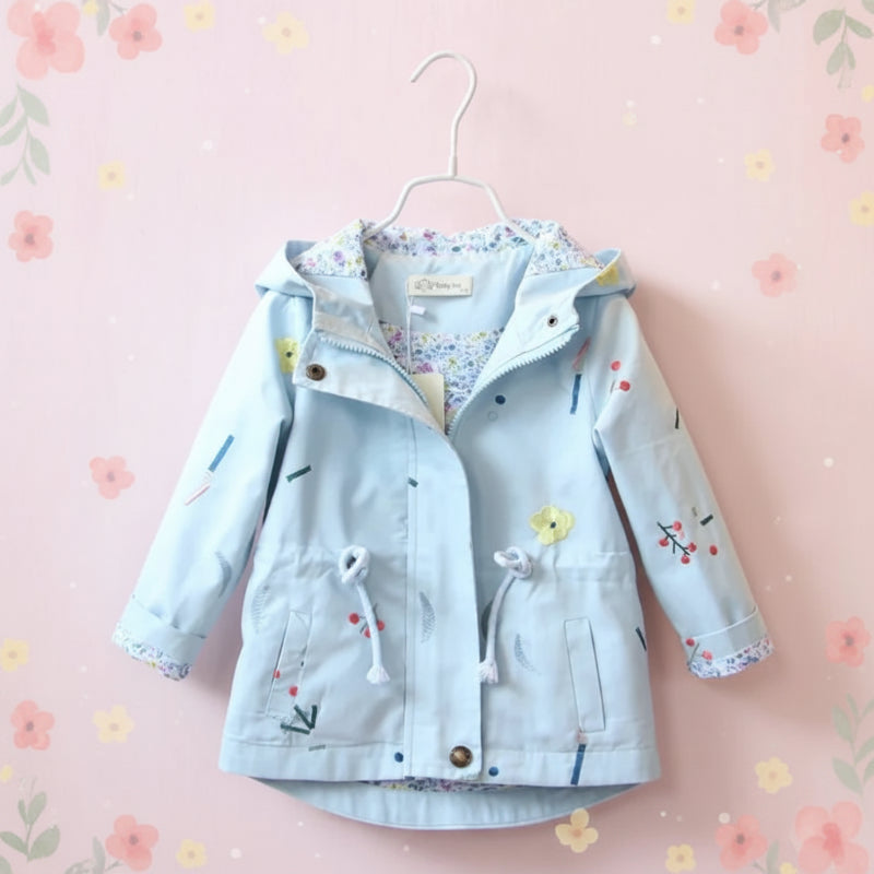 Girls Windbreaker Jacket – Licht & Stijlvol – Kinder Jas