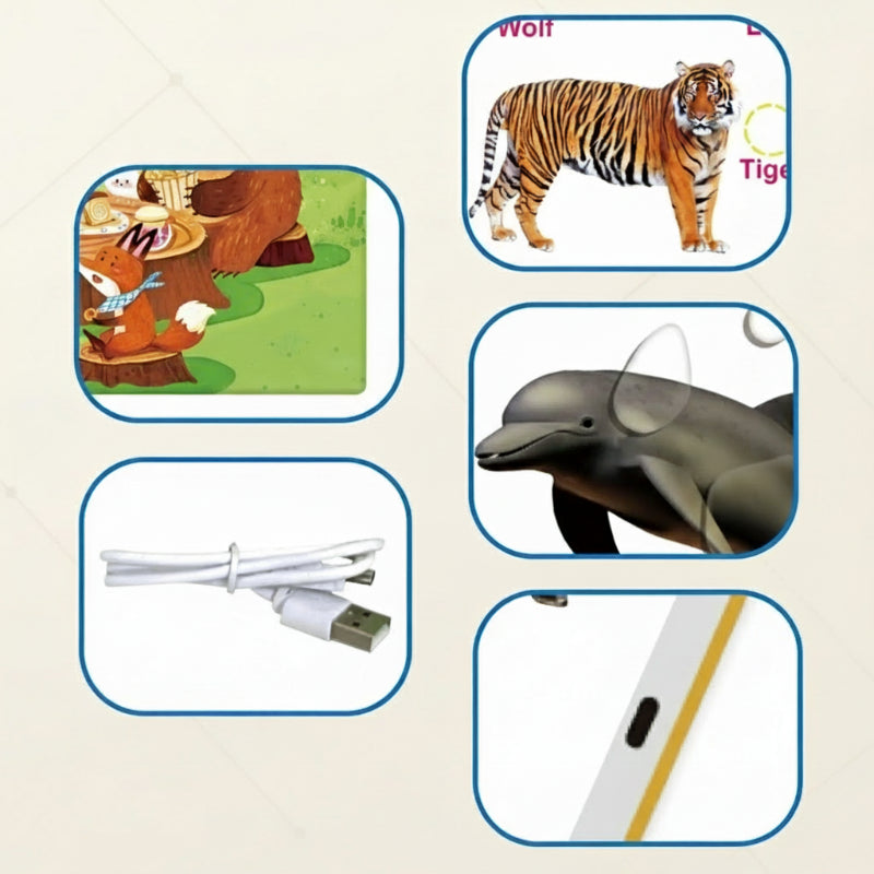 LittleVoices – Interactief & Speels – Thema Geluidsboek (Engels)