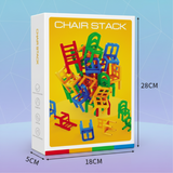 Chair Stack™ - Interactief & Stimuleer creativiteit - Stapel Stoelen Spel