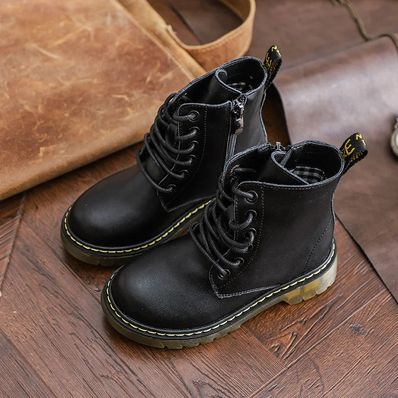 BlackLine – Sterk & Comfortabel – Lace-Up Combat Boots