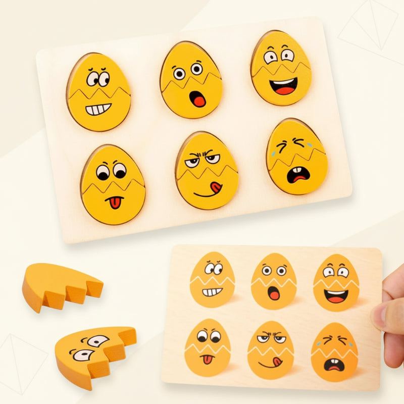 ExpressEggs – Leren omgaan met Emoties – Gezichtsuitdrukking Puzzel