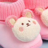 CuddleSteps – Warm en antislip – Dieren Baby Sloffen