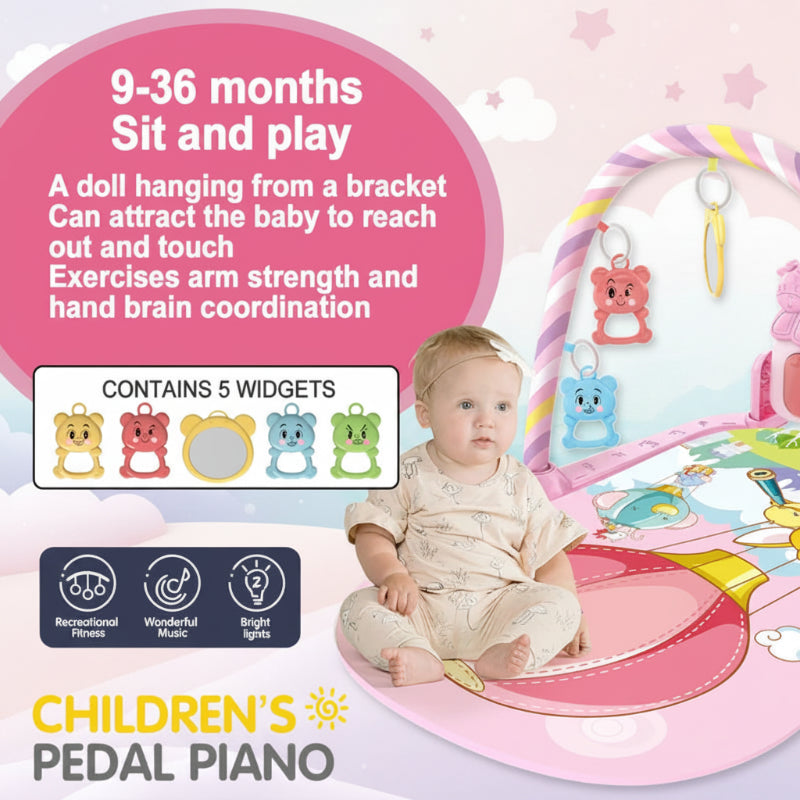 Musical Baby Play Gym – Kleurijk & Educatief – Baby Gym Kleed