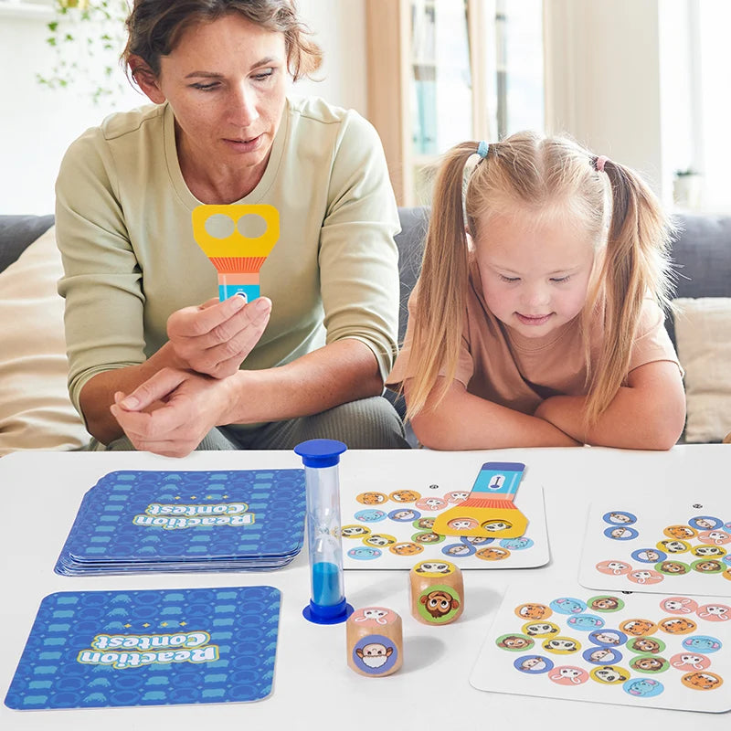 Puzzle Duel™ - Snel & Slim - Interactief Reactie Bordspel