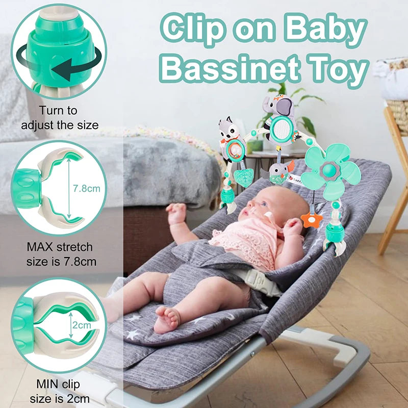 Tiny Tunes – Muzikaal & Mobiel – Kinderwagen Wagenspanner